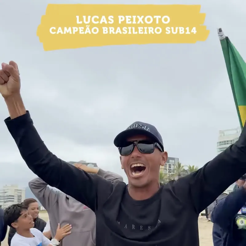 Post recente de @lucaspeixotosurf no Instagram